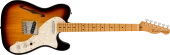 Fender - Vintera II 60s Telecaster Thinline, Maple Fingerboard - 3-Color Sunburst with Gig Bag