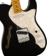 Vintera II 60s Telecaster Thinline, Maple Fingerboard - Black with Gig Bag