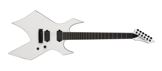 B.C. Rich - Warlock Prophecy with Quad Bridge - Matte White