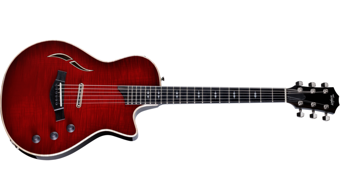 T5z Pro Maple/Ash Hybrid Guitar - Cayenne Red