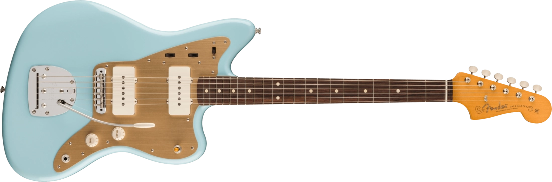 Vintera II 50s Jazzmaster, Rosewood Fingerboard - Sonic Blue with Gig Bag