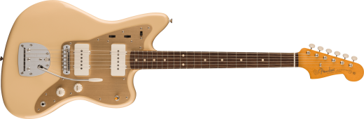 Fender - Jazzmaster VinteraII 50s (fini Desert Sand, touche en palissandre) avec tui souple