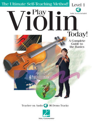 Hal Leonard - Play Violin Today! A Complete Guide to the Basics, Level 1 - Book/Audio Online
