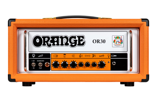 Orange Amplifiers - OR30 30W All Valve, Single Channel Head with Footswitchable Volume Boost