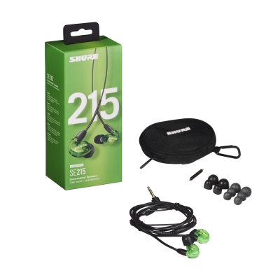 Shure SE215 Special Edition Sound Isolating Earphones - Green