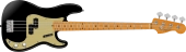 Fender - Vintera II 50s Precision Bass, Maple Fingerboard - Black with Gig Bag