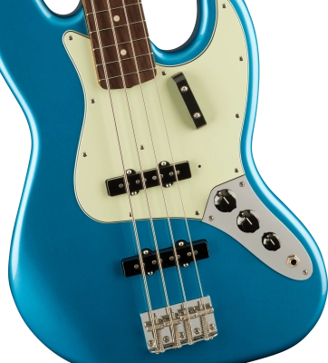 Vintera II 60s Jazz Bass, Rosewood Fingerboard - Lake Placid Blue with Gig Bag