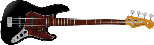 Fender - Vintera II 60s Jazz Bass, Rosewood Fingerboard - Black with Gig Bag