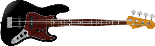 Vintera II 60s Jazz Bass, Rosewood Fingerboard - Black with Gig Bag