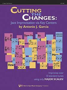Cutting the Changes: Improvising Via Key Centers - C Bass Clef Edition