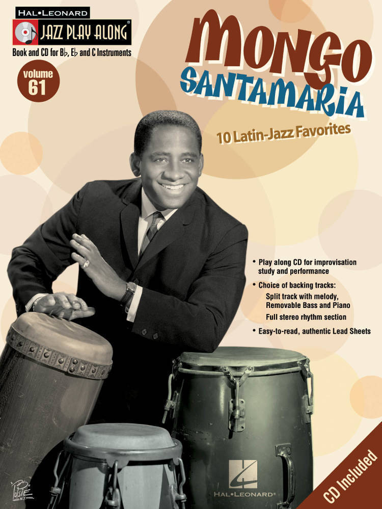 Mongo Santamaria: Jazz Play-Along Volume 61 - Book/CD