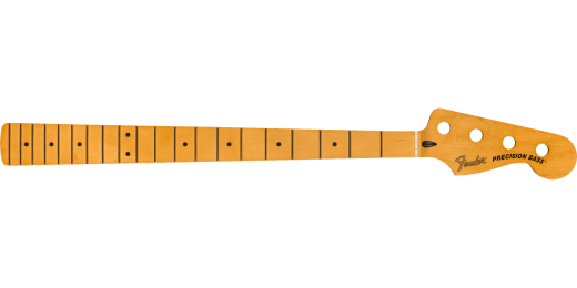 Fender - Precision to Jazz Bass Conversion Neck with 20 Med Jumbo Frets - Maple Fingerboard