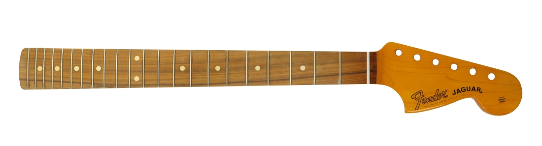Classic 60\'s Jaguar Neck Lacquer with 22 Vintage Frets - Pau Ferro Fingerboard