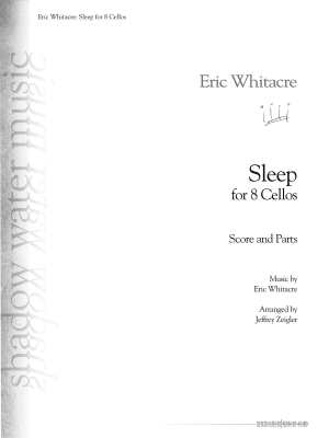 Shadow Water Music - Sleep Whitacre, Zeigler Octuor pour violoncelles
