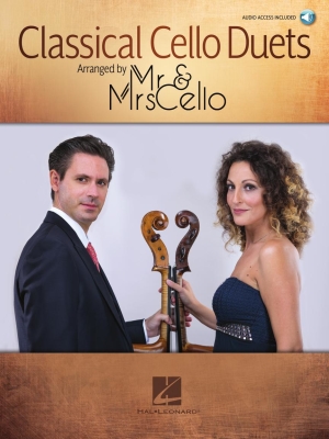 Hal Leonard - Classical Cello Duets - Mr & Mrs Cello - Cello Duets - Book/Audio Online