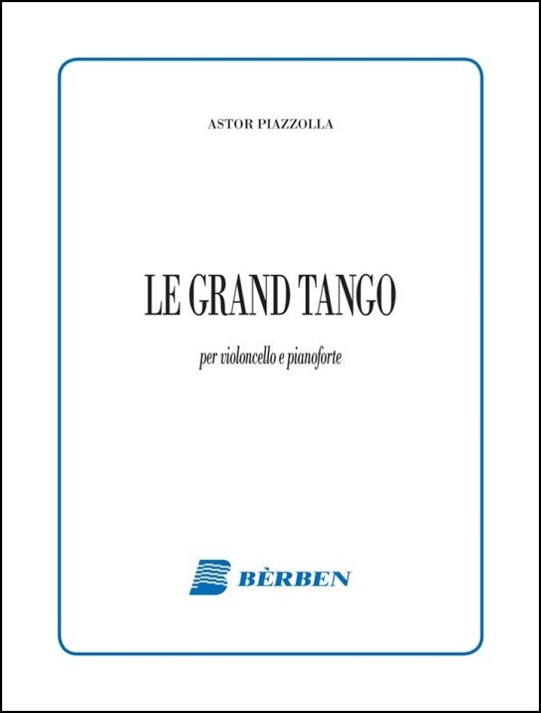 Le Grand Tango - Piazzolla - Cello/Piano - Sheet Music