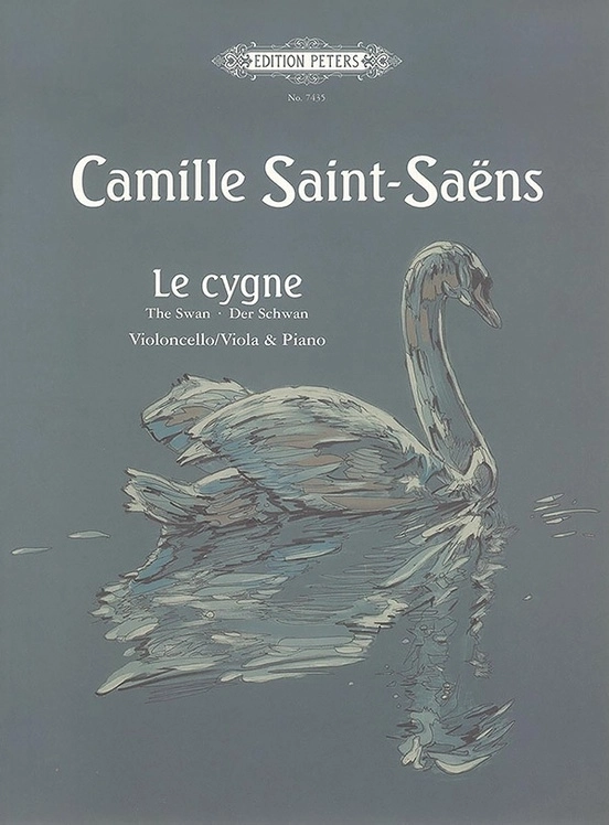 Le Cygne (The Swan) from \'\'The Carnival of the Animals\'\' - Saint-Saens - Cello or Viola/Piano - Sheet Music