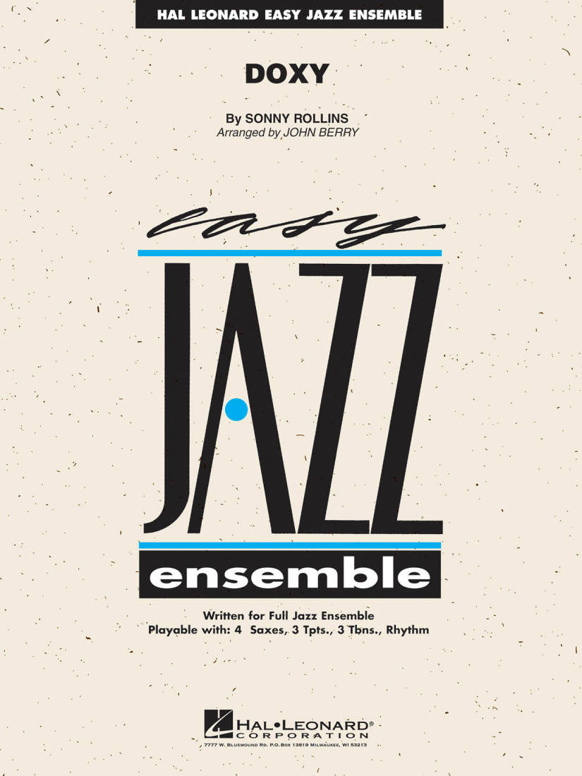 Doxy - Rollins/Berry - Jazz Ensemble - Gr. 2