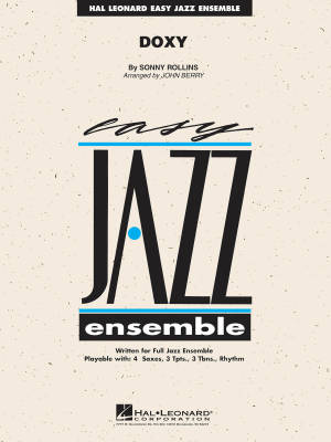 Hal Leonard - Doxy - Rollins/Berry - Jazz Ensemble - Gr. 2