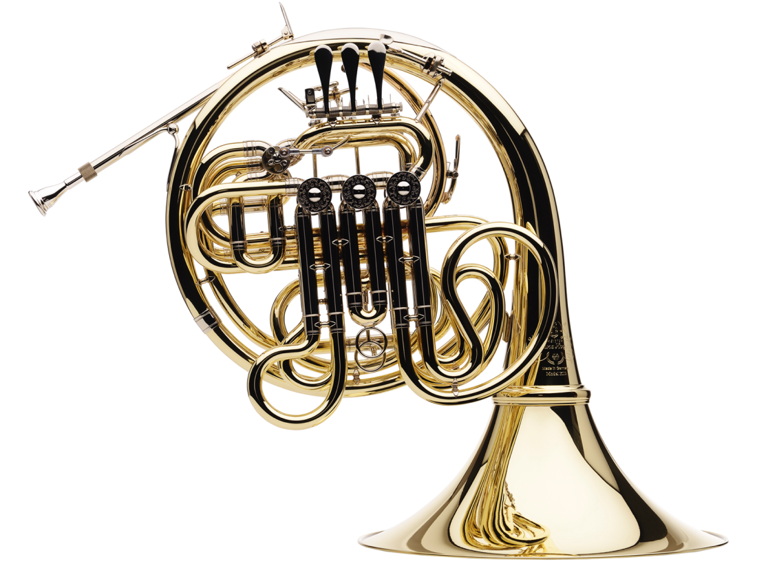 K10 Double French Horn, F/Bb with Detachable Bell - Lacquered