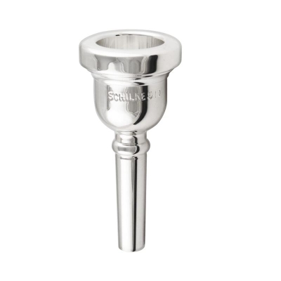 Silver Plated Trombone Mouthpiece - Large Shank 46