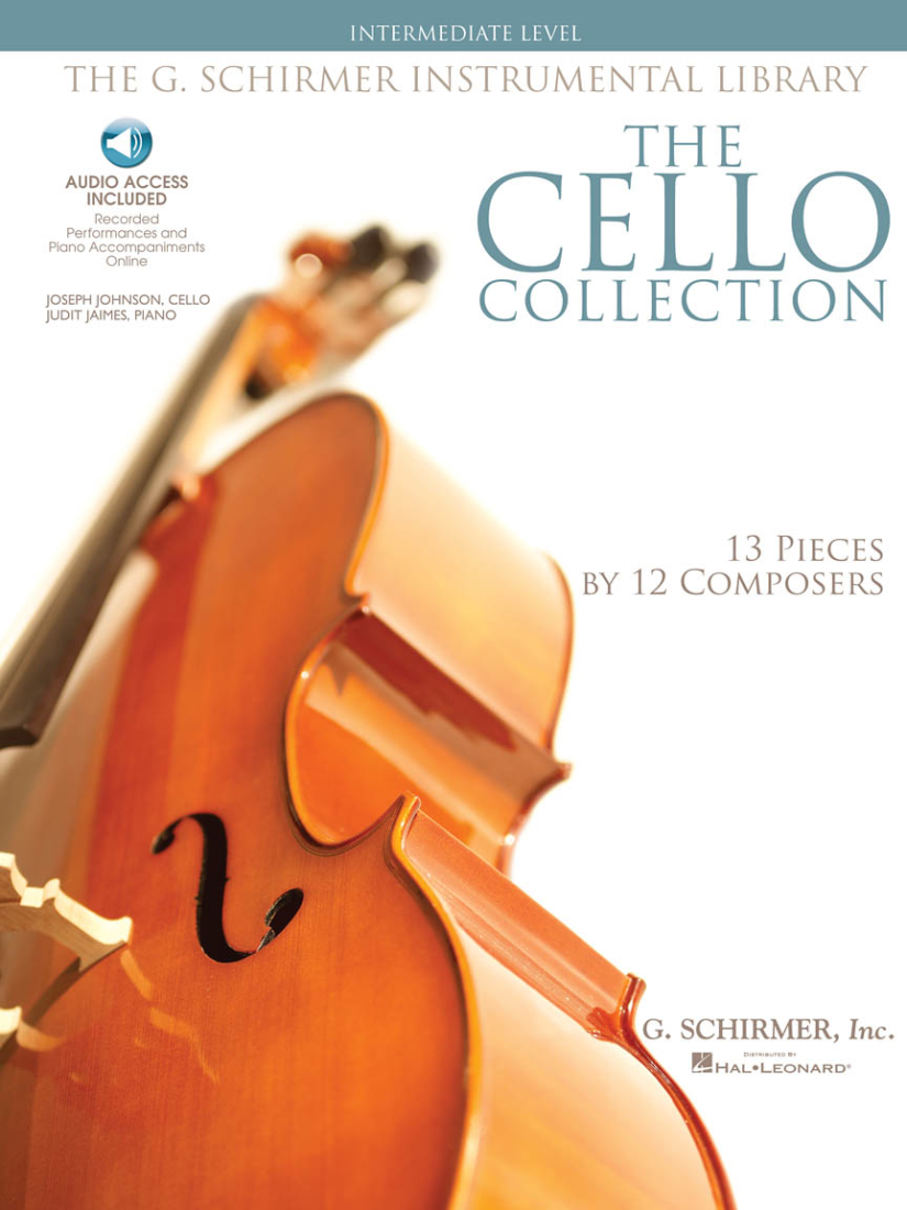 The Cello Collection, Intermediate Level - Cello/Piano - Book/Audio Online