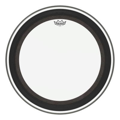Remo - Ambassador SMT Clear Bass Drum Head with Sub Muffl - 16