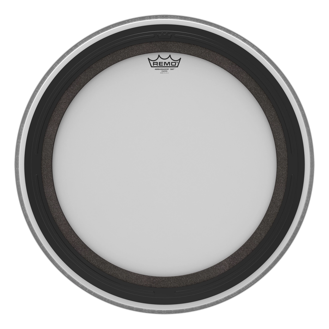 Ambassador SMT Coated Bass Drum Head with Sub Muffl - 16\'\'