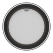 Remo - Ambassador SMT Coated Bass Drum Head with Sub Muffl - 22
