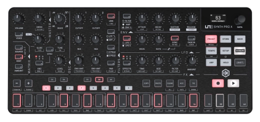 IK Multimedia - UNO Synth PRO X Analog Monophonic Synthesizer