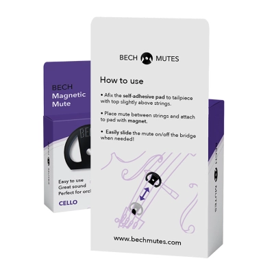 Magnetic Cello Mute