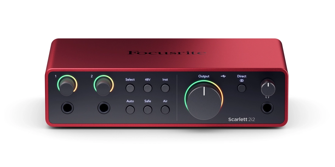 Scarlett 2i2 4th Gen USB-C Audio Interface