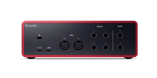 Scarlett 4i4 4th Gen Audio Interface