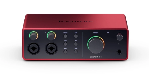 Focusrite - Scarlett 4i4 4th Gen Audio Interface