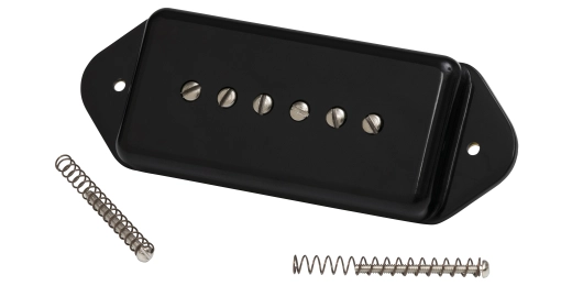 P-90 Dogear Underwound Pickup - Black Cover