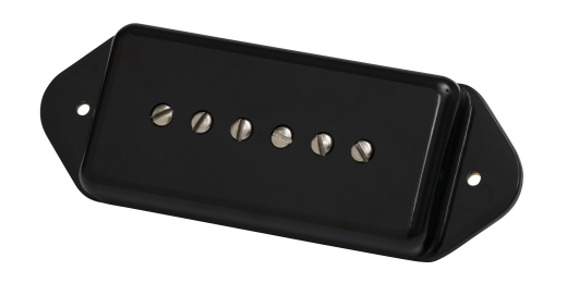Gibson Pickup Shop - P-90 Dogear Underwound Pickup - Black Cover