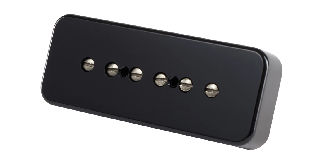 P-90 Soapbar Underwound Pickup - Black Cover