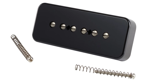 P-90 Soapbar Underwound Pickup - Black Cover