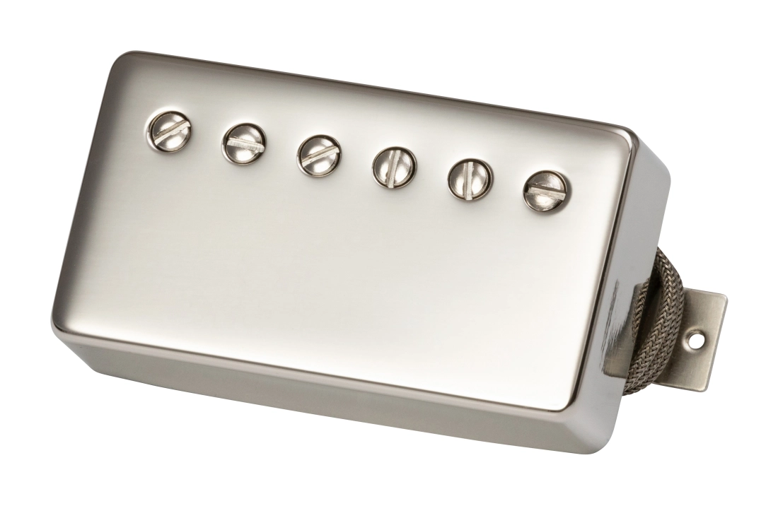 Custombucker Underwound Pickup - Double Black with Nickel Cover