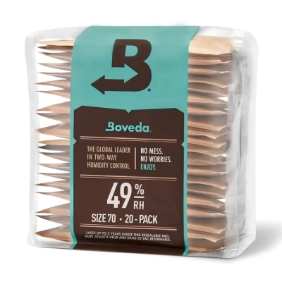Boveda - Paquet de 20sachets pour contrle de lhumidit (humidit relative de 49%)