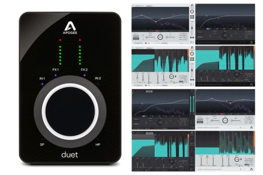 Duet 3 USB-C Audio Interface with ModEQ 6 and ModComp FX Bundle