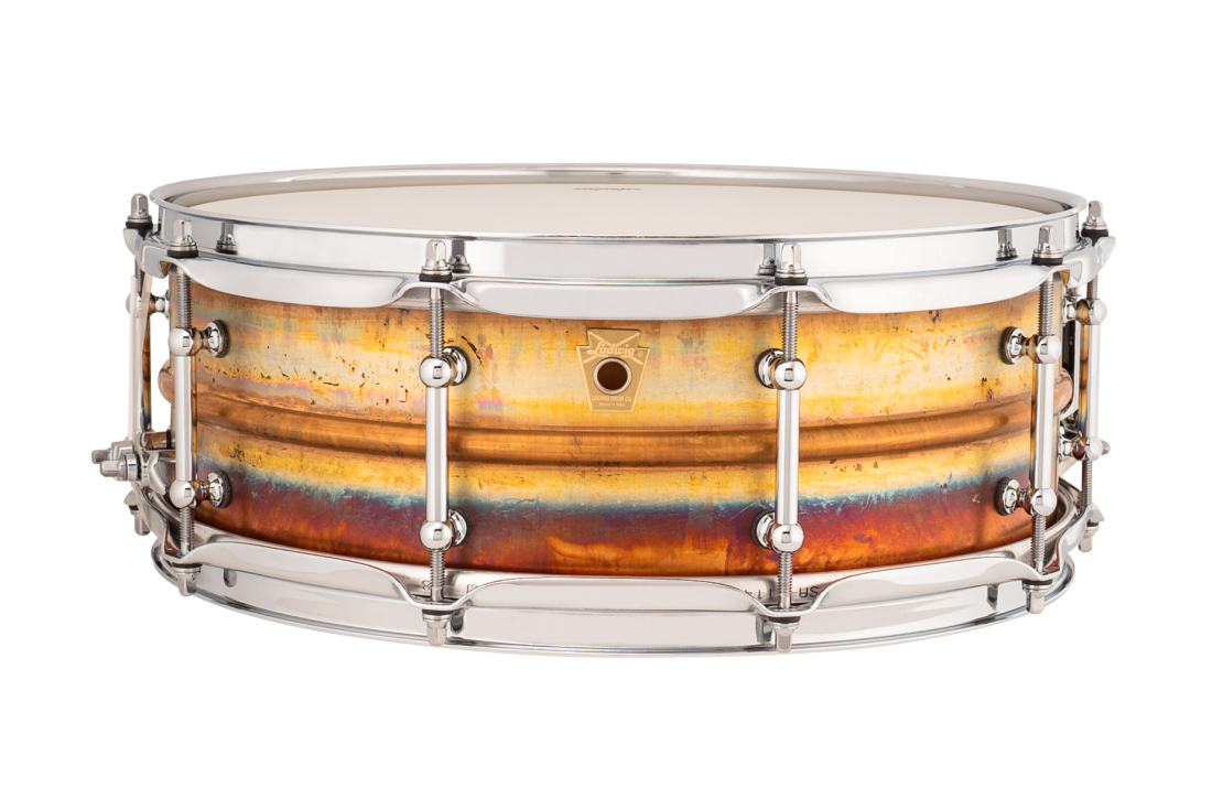 Raw Bronze Phonic 5x14\'\' Snare Drum with Tube Lugs