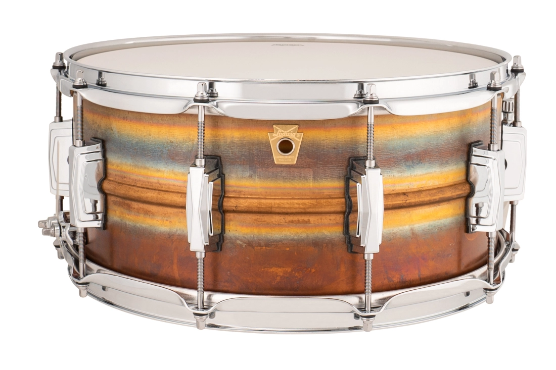 Raw Bronze Phonic 6.5x14\'\' Snare Drum with Imperial Lugs