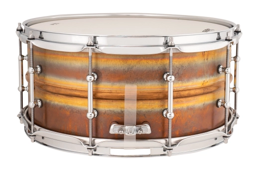 Raw Bronze Phonic 6.5x14\'\' Snare Drum with Tube Lugs