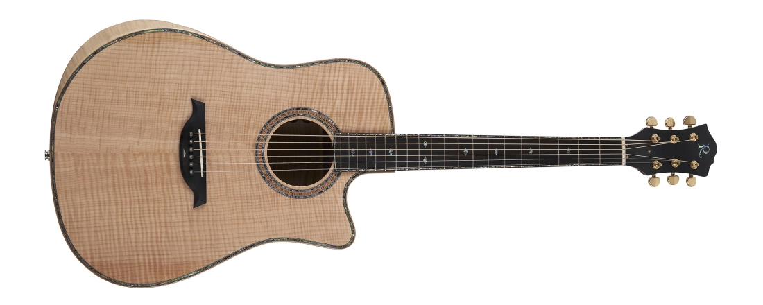 Prophecy Series Cutaway Acoustic Guitar with Matrix Infinity VT and Hardcase - Flame Maple