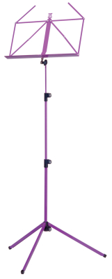 K & M Stands - 100/1 Deluxe Folding Music Stand - Lilac