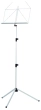 K & M Stands - 100\/1 Deluxe Folding Music Stand - White