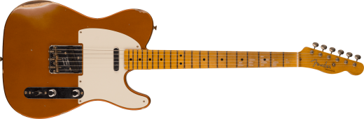 Fender Custom Shop - 2023 Limited Edition Reverse 50s Telecaster Relic, 1-Piece Rift Sawn Maple Neck - Burnt Copper