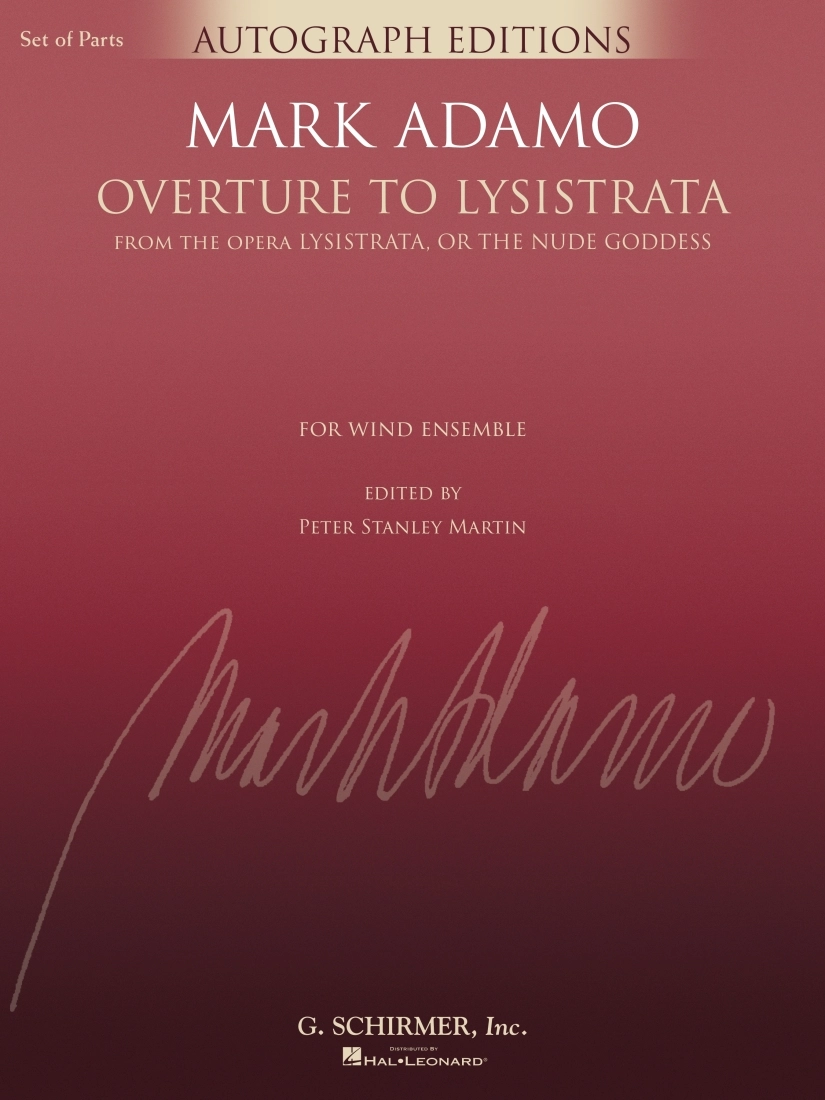 Overture to Lysistrata - Adamo/Martin - Concert Band - Gr. 5