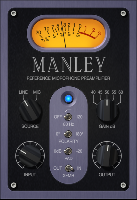 UAD Manley Tube Preamp Plug-in